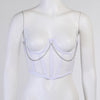 Lace Up Mesh Corset