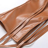 The Vera Faux Leather Pants