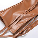 The Vera Faux Leather Pants