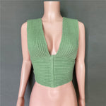 The Knitted Wrap Top