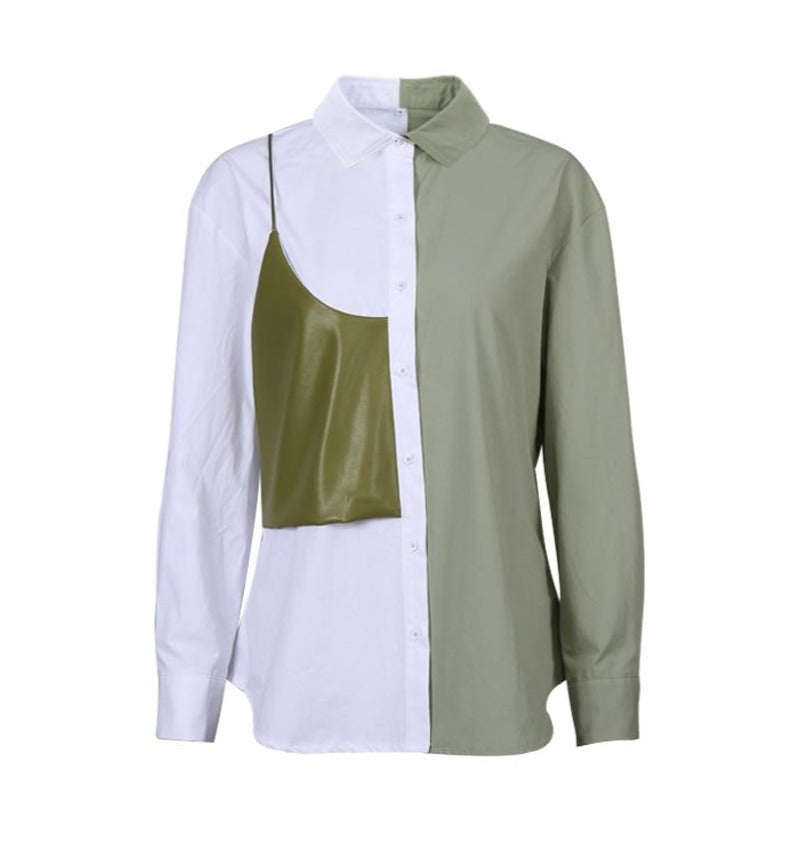 The Oversized Patchwork Shirt