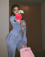 The Retro Pullover Denim Jacket