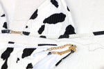 The Cow Print Bikini