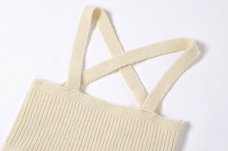 The Mckenna Knit Wrap Top