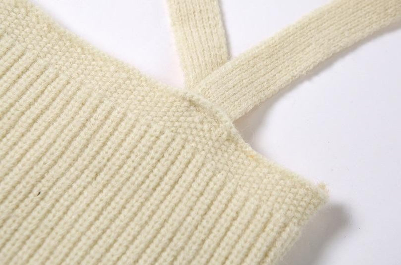 The Mckenna Knit Wrap Top