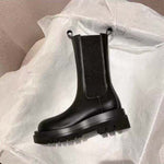 Chunky Heel Ankle Boots