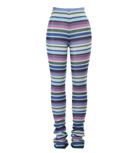 Multi Color Striped Pant