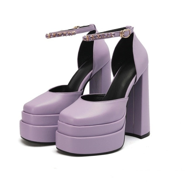 The Jasmine Platform Heel