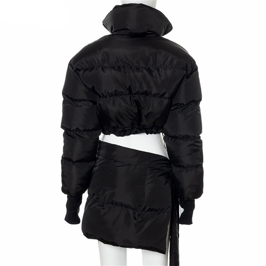 Luxury Puffer Jacket Set