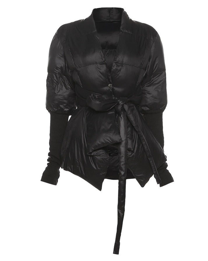 Belted Puffer Jacket