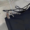 Rhinestone V-Tie Trouser