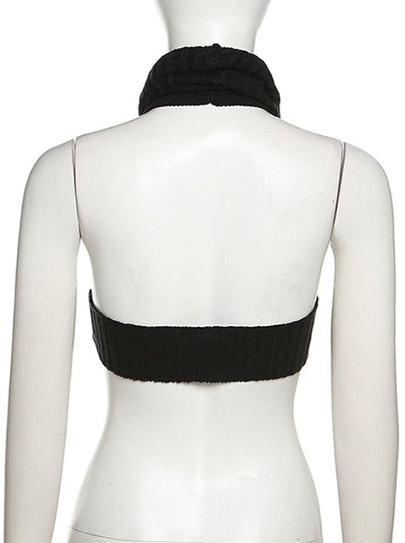 Knit Turtleneck Sweater Top