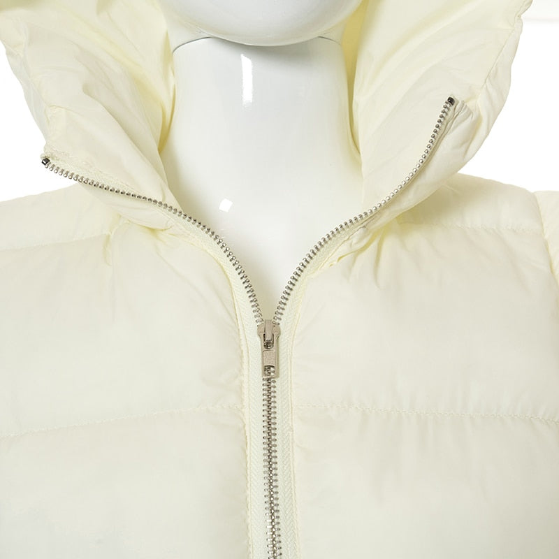 Cropped Puffer Vest
