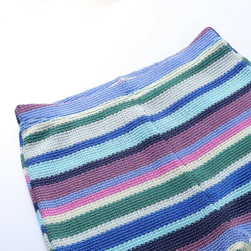 Multi Color Striped Pant