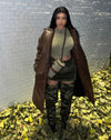Faux Fur Mini Skirt