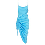 Draped Slip Dress