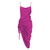 Draped Slip Dress