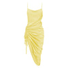 Draped Slip Dress