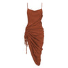 Draped Slip Dress