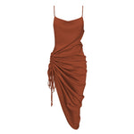 Draped Slip Dress