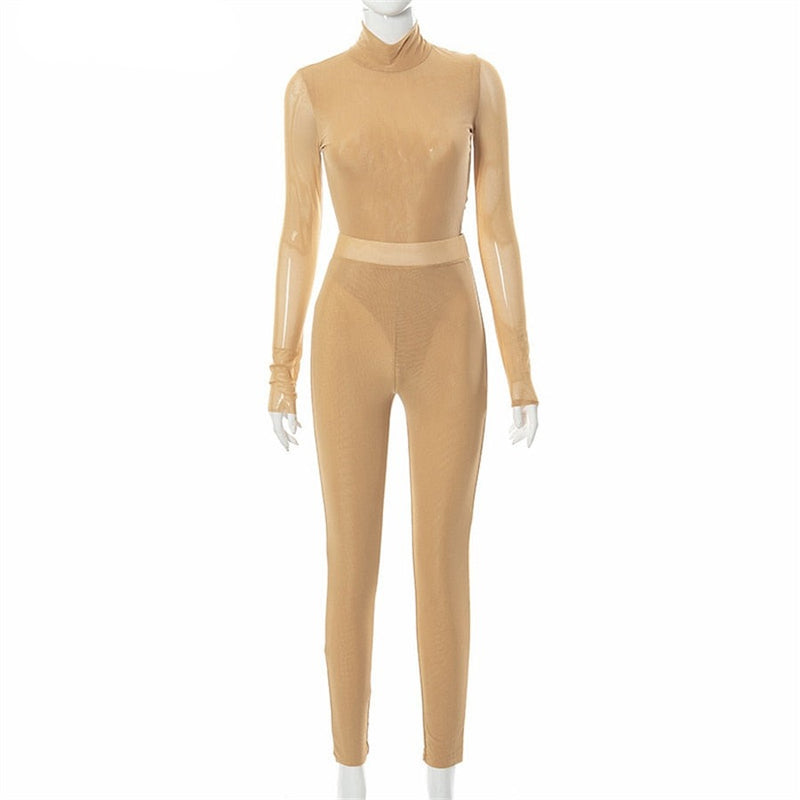 Basic Mesh Two Piece Set