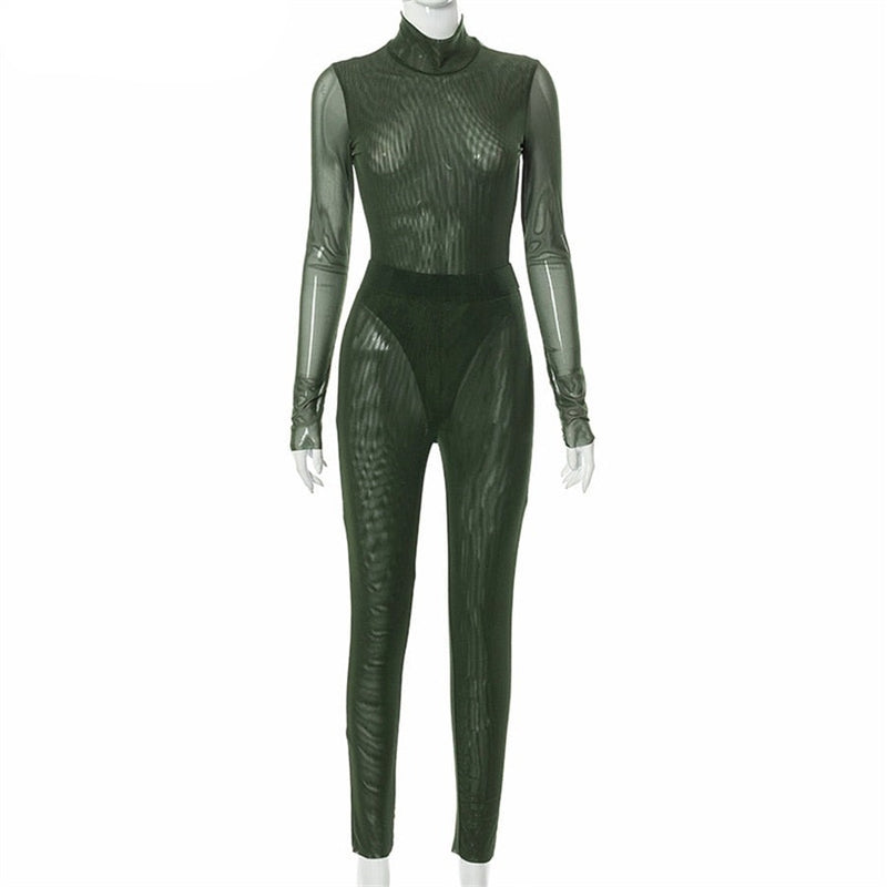Basic Mesh Two Piece Set