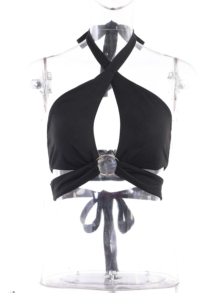 O-Ring Off Shoulder Top