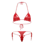 Floral Handmade Crochet Lingerie Set