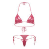 Floral Handmade Crochet Lingerie Set