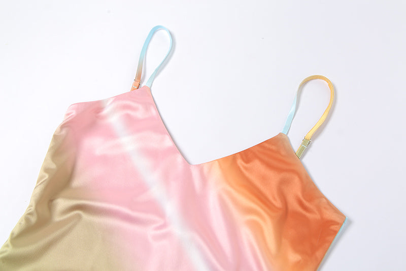 Rainbow Midi Dress