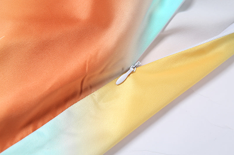 Rainbow Midi Dress