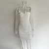 Sheer Sleeve Brunch Dress